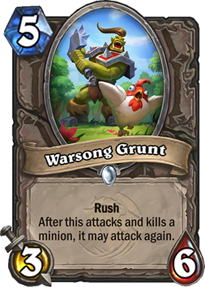 Warsong Grunt Card