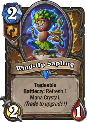 Wind-Up Sapling Card