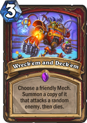 Wreck’em and Deck’em Card