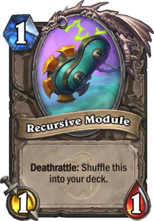 Recursive Module Card
