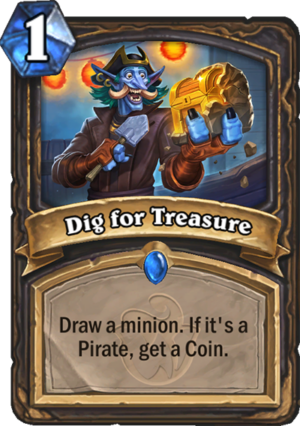 Dig for Treasure Card