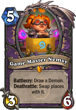 Game Master Nemsy Card