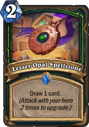 Lesser Opal Spellstone Card
