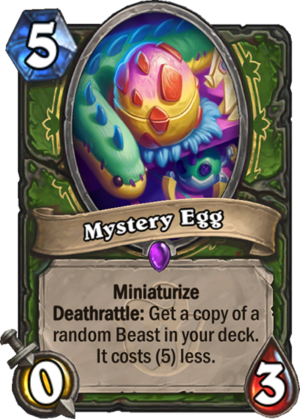 Mystery Egg Card