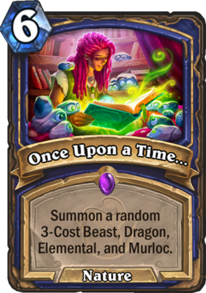 Once Upon a Time… Card