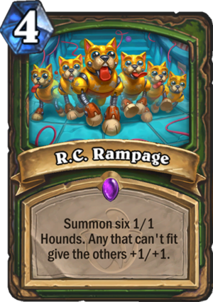 R.C. Rampage Card