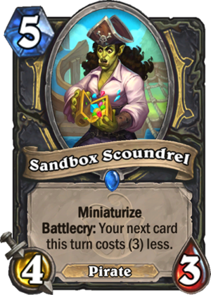 Sandbox Scoundrel Card