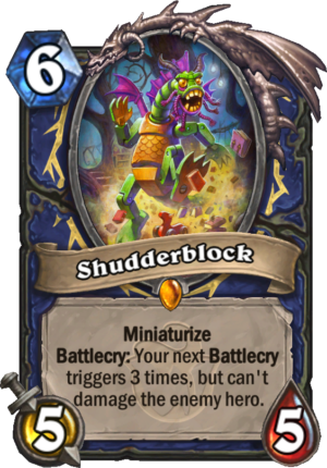 Shudderblock Card