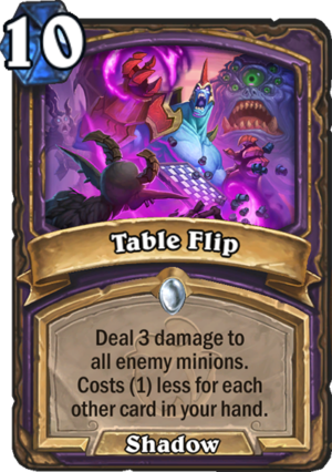 Table Flip Card
