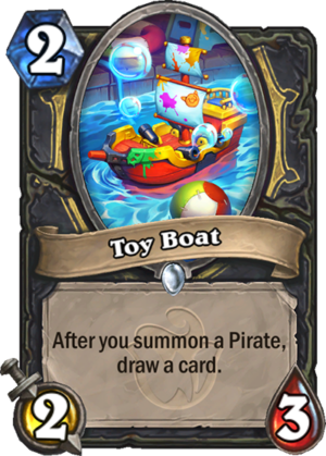 Toy Boat Card