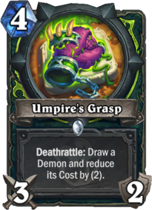 Umpire’s Grasp Card