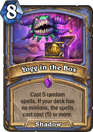 Yogg in the Box Card