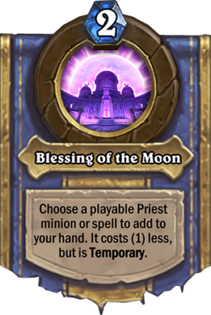Blessing of the Moon Card
