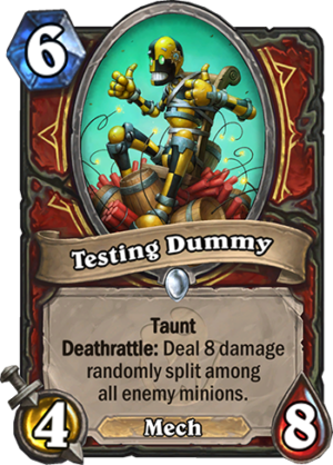 Testing Dummy Card