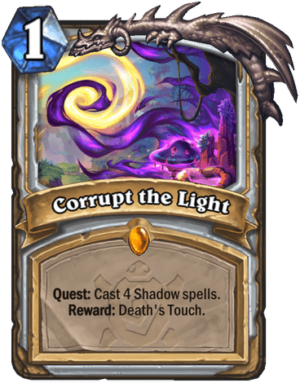 Corrupt the Light Card