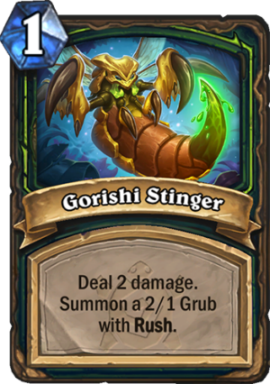 Gorishi Stinger Card