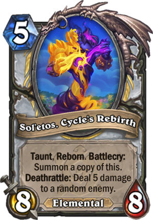 Sol’etos, Cycle’s Rebirth Card