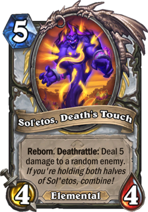 Sol’etos, Death’s Touch Card