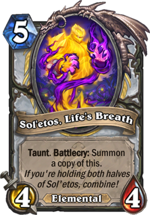 Sol’etos, Life’s Breath Card