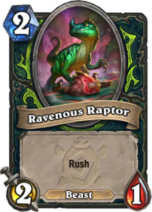 Ravenous Raptor Card