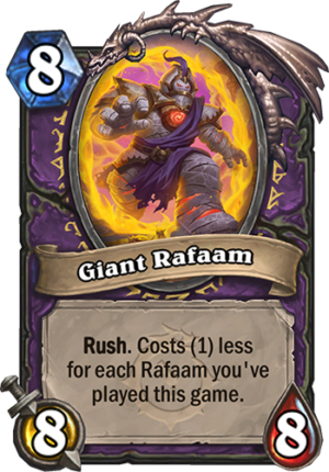 Giant Rafaam Card