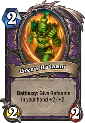 Green Rafaam Card
