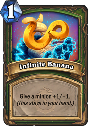 Infinite Banana Card