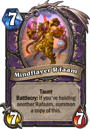 Mindflayer R’faam Card