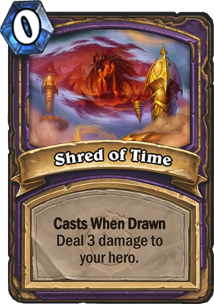 Shred of Time Card