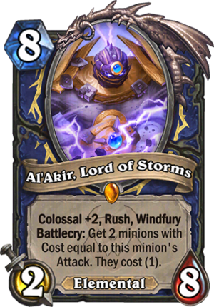 Al’Akir, Lord of Storms Card