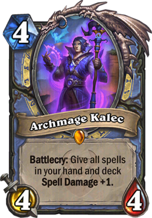 Archmage Kalec Card