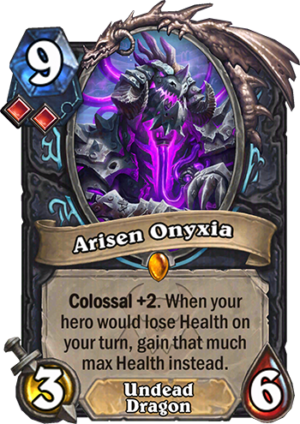 Arisen Onyxia Card