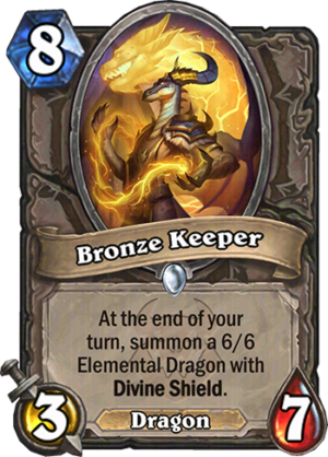 Bronze Keeper Card