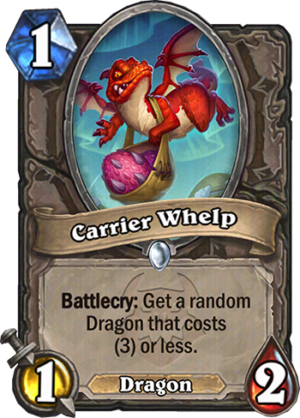 Carrier Whelp Card