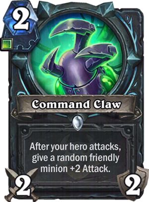 Command Claw Card