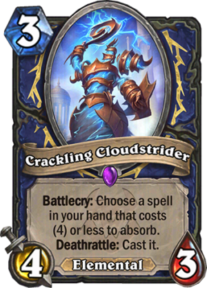 Crackling Cloudstrider Card