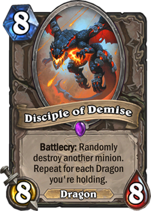 Disciple of Demise Card