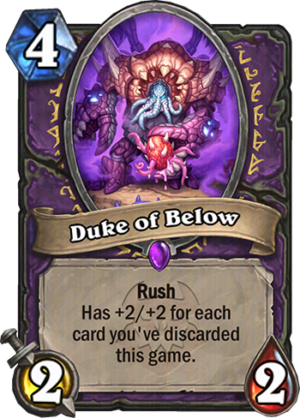 Duke of Below Card