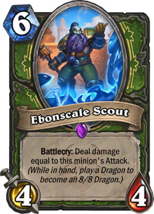 Ebonscale Scout Card