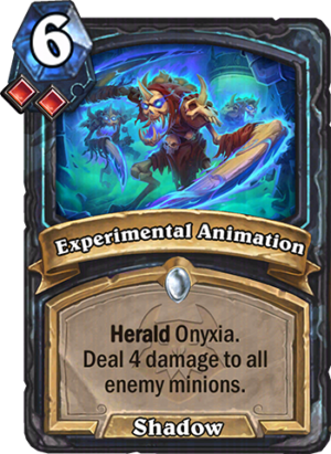 Experimental Animation Card