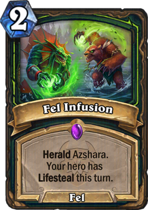 Fel Infusion Card