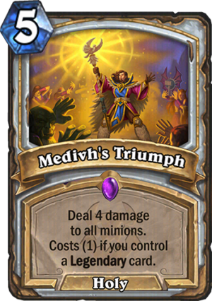Medivh’s Triumph Card