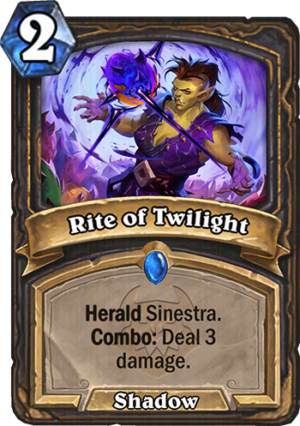 Rite of Twilight Card