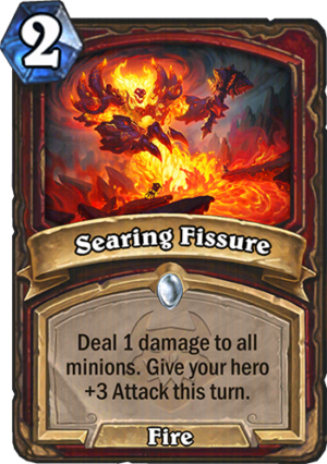 Searing Fissure Card