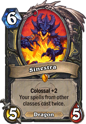 Sinestra Card