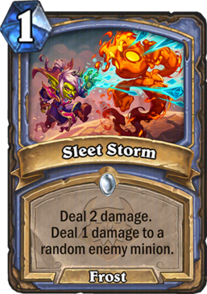 Sleet Storm Card