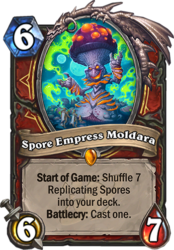 Spore Empress Moldara - Hearthstone Top Decks
