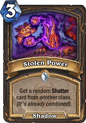 Stolen Power Card