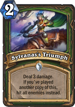 Sylvanas’s Triumph Card