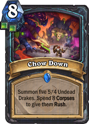 Chow Down Card